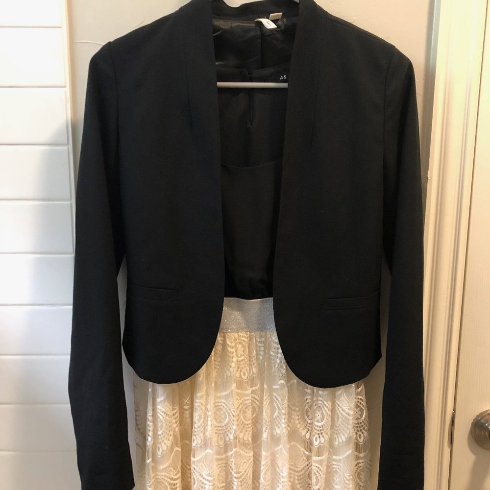 As U Wish dress with Frenchi bolero jacket